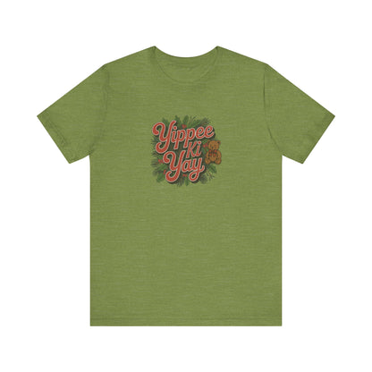 Yippee Ki Yay — Die Hard Retro Christmas Tee (Light)