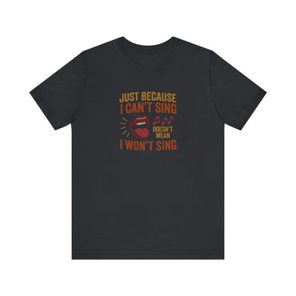 Sing Like Nobody’s Listening — Retro Tee (Dark)