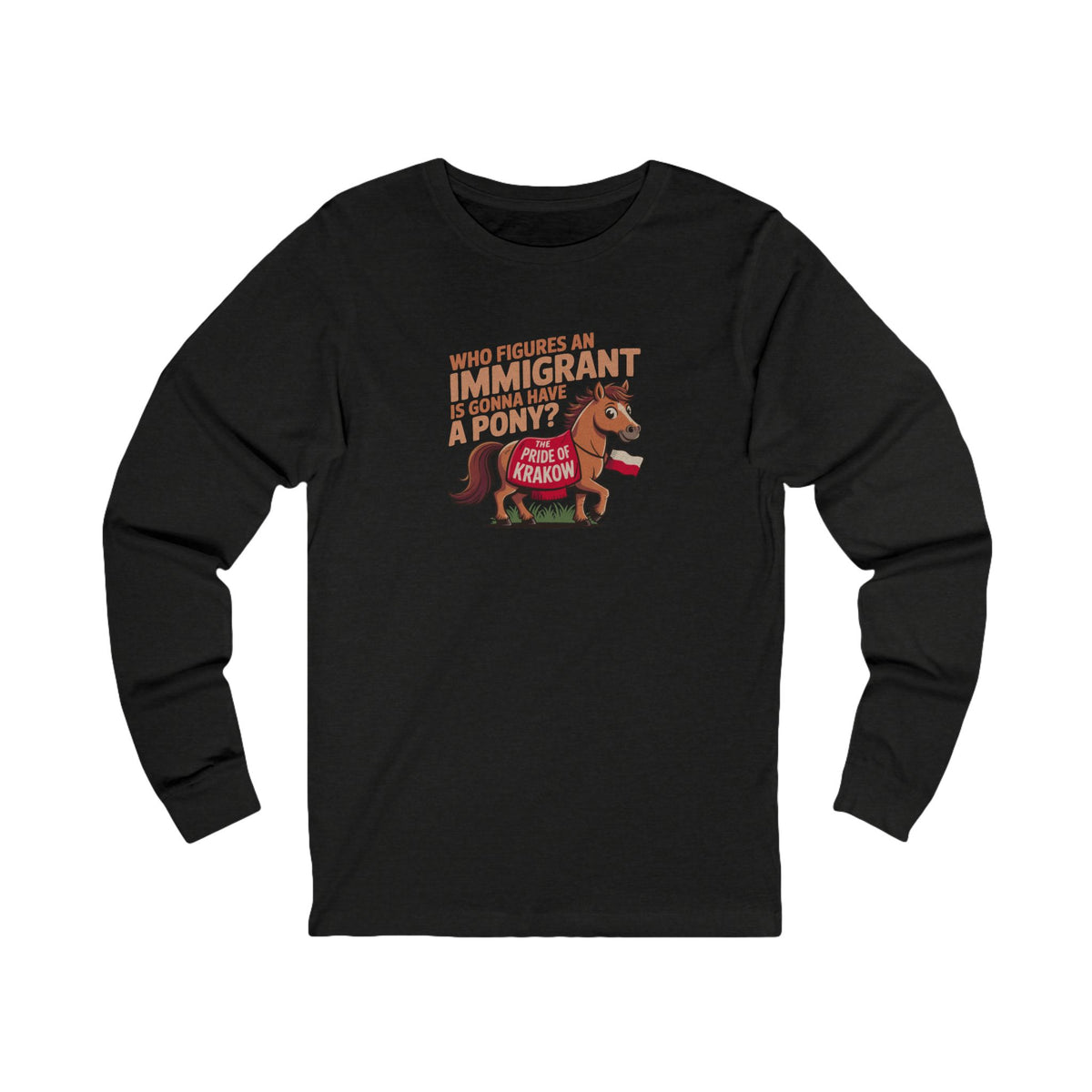 The Pride of Krakow — Seinfeld Retro Long Sleeve (Dark)