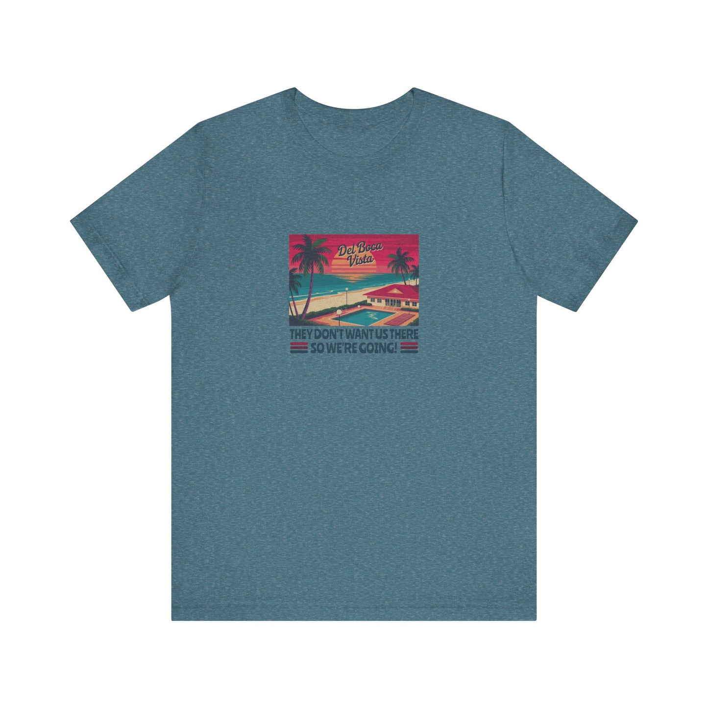 Del Boca Vista (We’re Going!) — Seinfeld Retro Tee (Light)