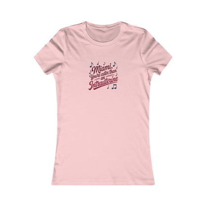 Cuter Than An Intrauterine — Golden Girls Women's Tee (Light)