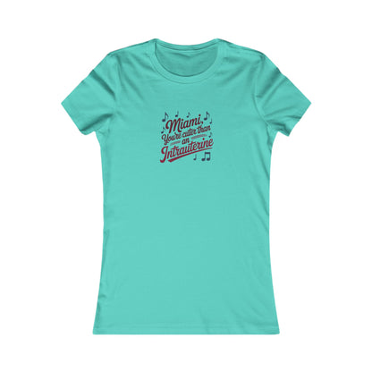 Cuter Than An Intrauterine — Golden Girls Women's Tee (Light)