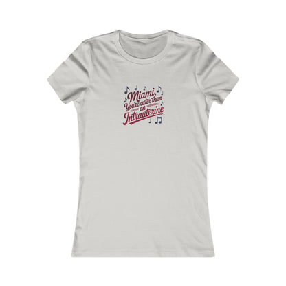 Cuter Than An Intrauterine — Golden Girls Women's Tee (Light)