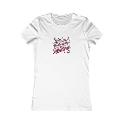 Cuter Than An Intrauterine — Golden Girls Women's Tee (Light)