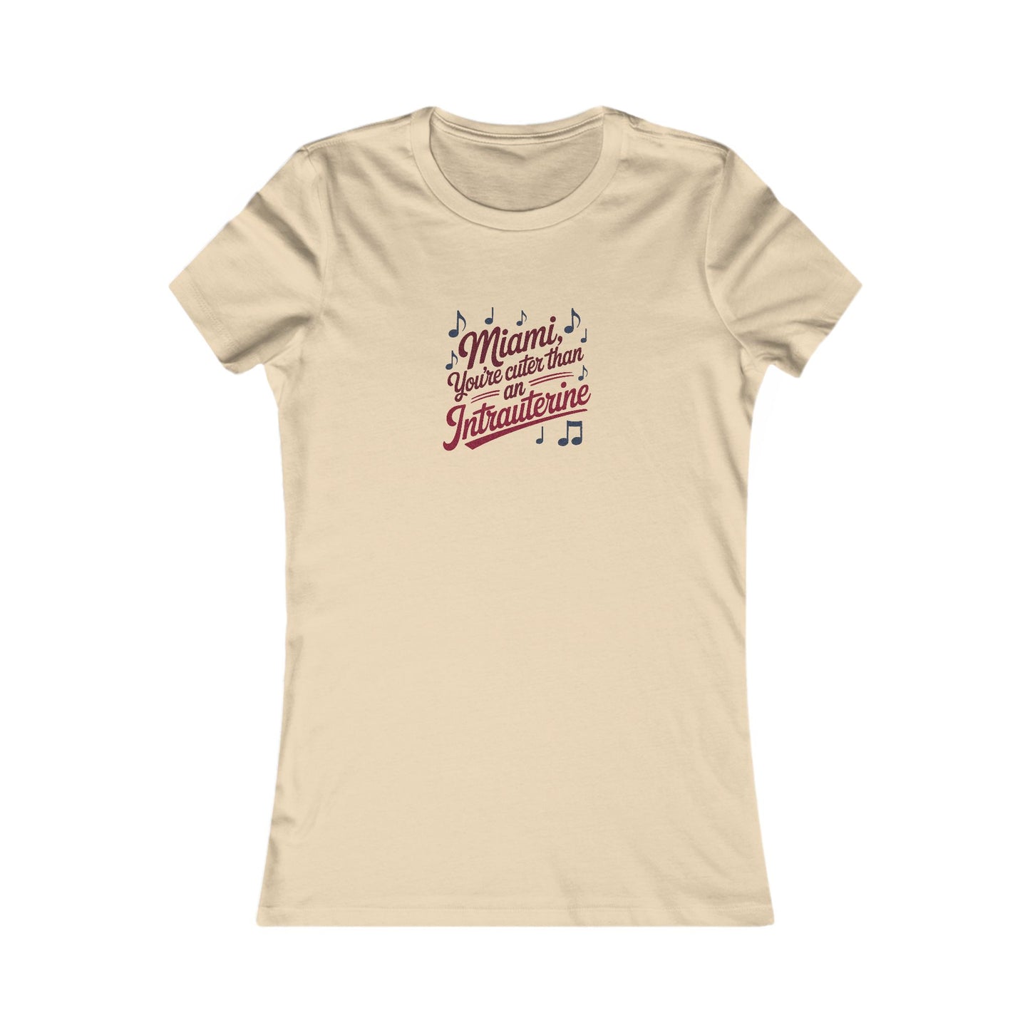 Cuter Than An Intrauterine — Golden Girls Women's Tee (Light)