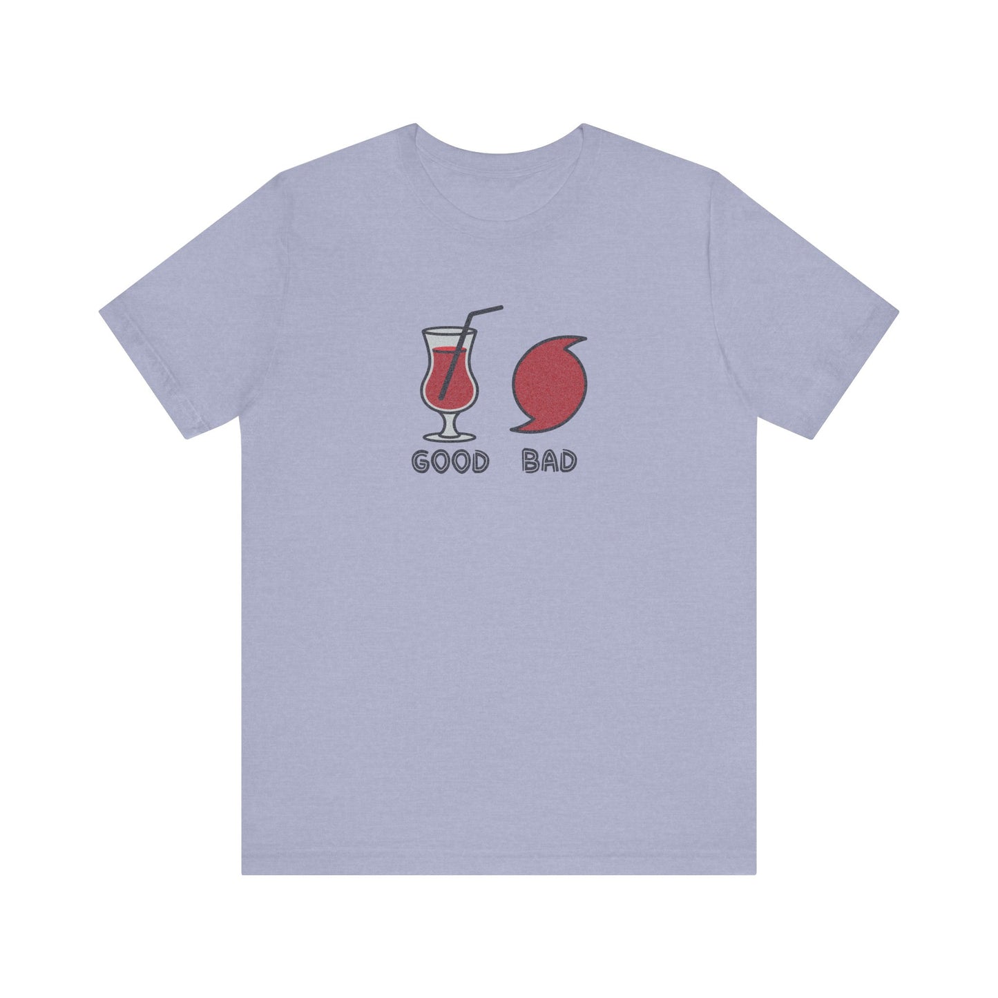 Good Hurricane, Bad Hurricane – Tropical Retro Tee (Light)