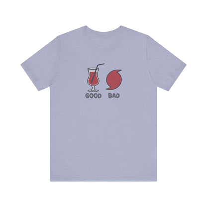 Good Hurricane, Bad Hurricane – Tropical Retro Tee (Light)