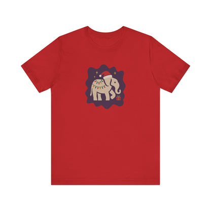 White Elephant Season — Retro Christmas Graphic Tee (Light)