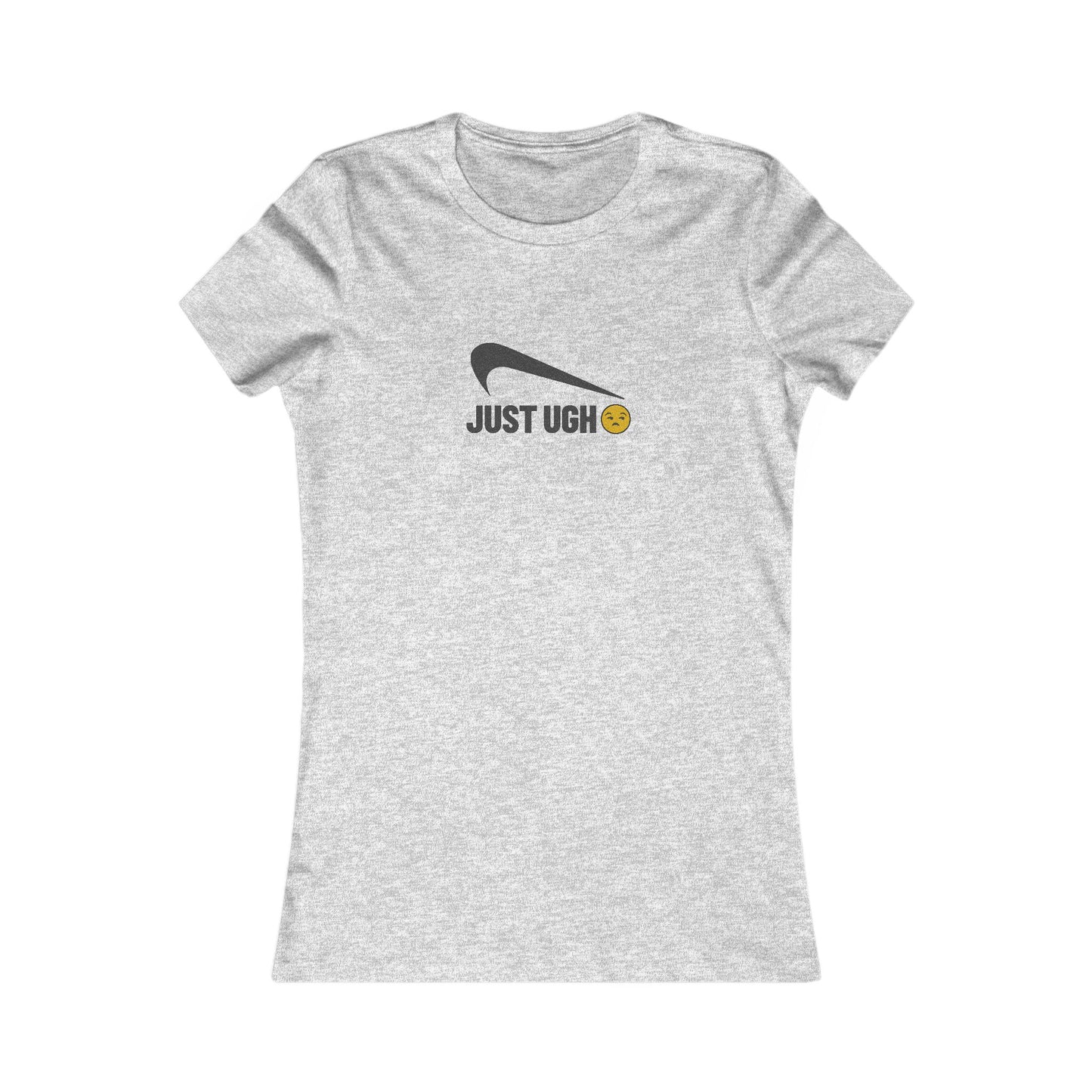 Just Ugh 😒 Athletic Parody — Retro Workout Women's Tee (Light)
