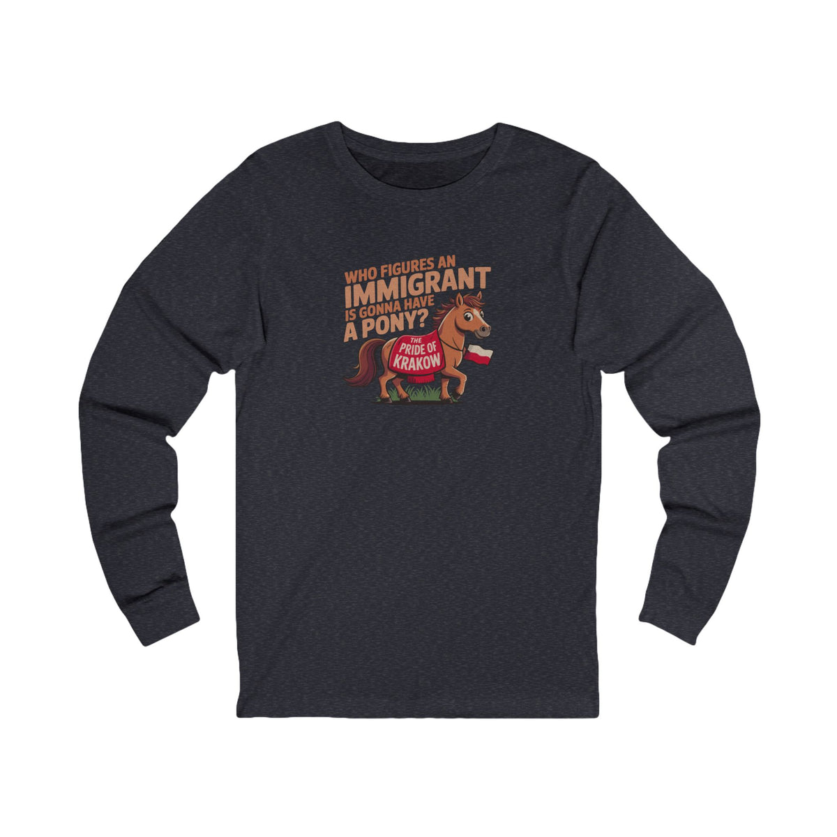 The Pride of Krakow — Seinfeld Retro Long Sleeve (Dark)