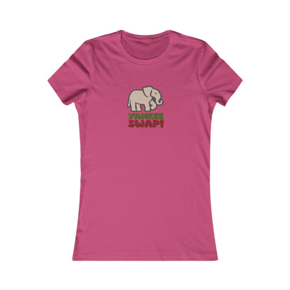 Yankee Swap! Christmas Party — Michael Scott Retro Women's Tee (Light)