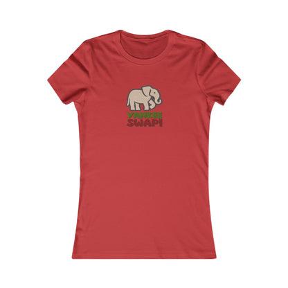 Yankee Swap! Christmas Party — Michael Scott Retro Women's Tee (Light)