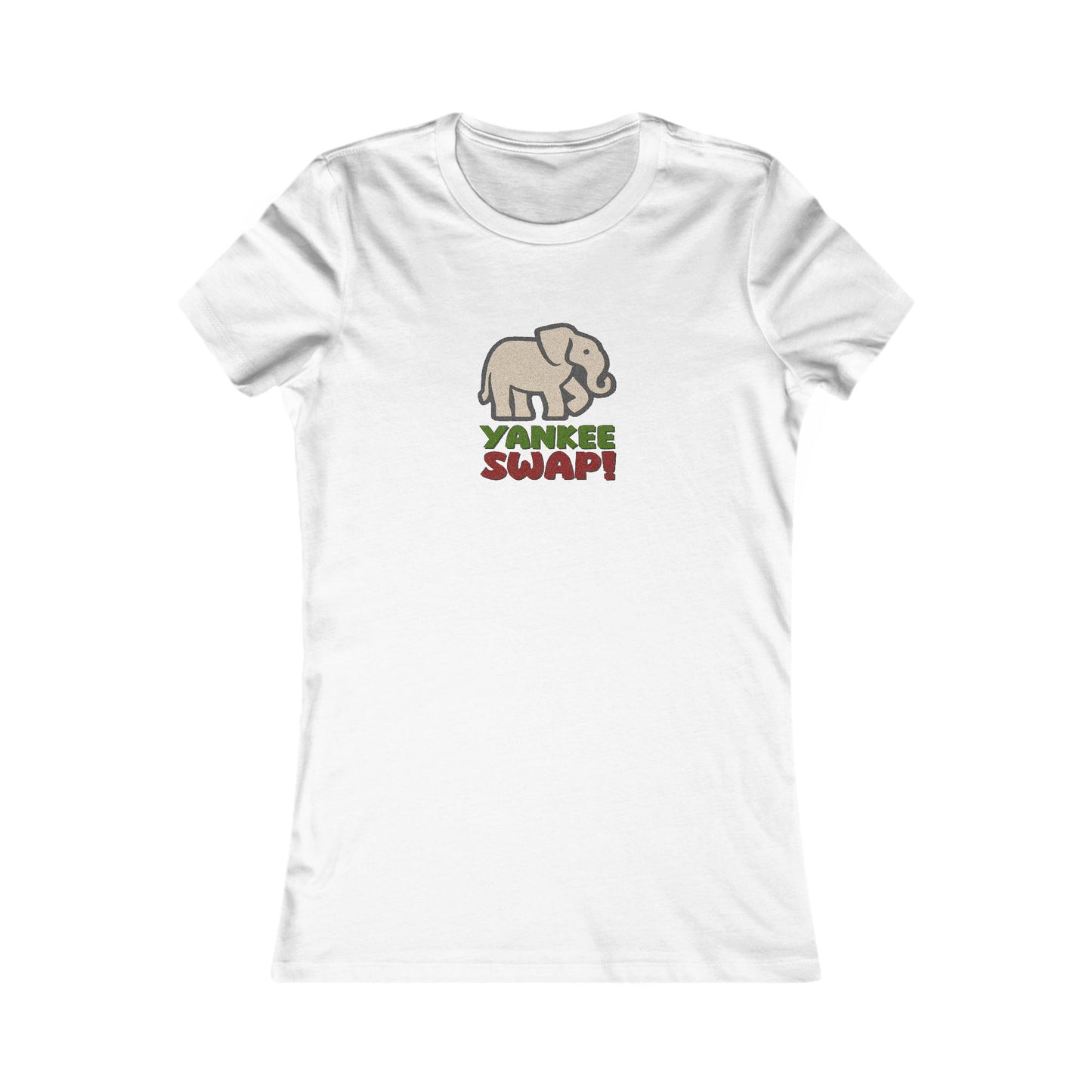 Yankee Swap! Christmas Party — Michael Scott Retro Women's Tee (Light)