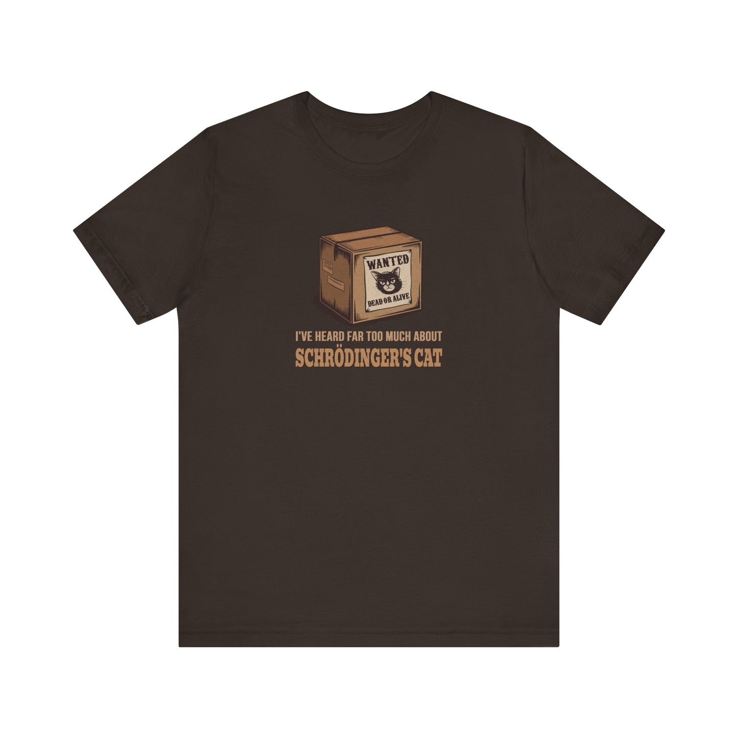 Schrödinger’s Cat — Big Bang Theory Retro Tee (Dark)