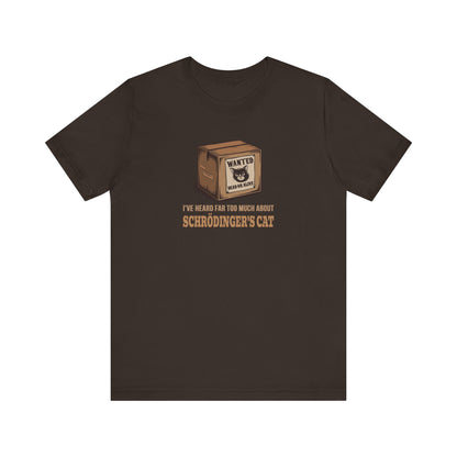 Schrödinger’s Cat — Big Bang Theory Retro Tee (Dark)