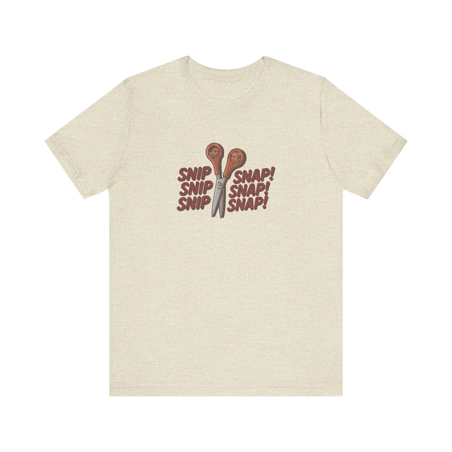Snip Snap! — Michael Scott Vasectomy Retro Tee (Light)