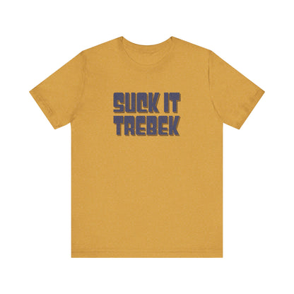 Suck It Trebek — SNL Celebrity Jeopardy Sketch Retro Tee (Light)