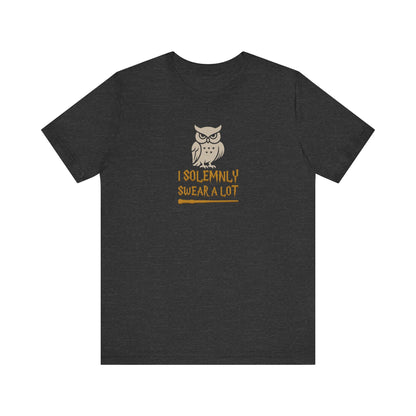 I Solemnly Swear a Lot — Harry Potter Retro Tee (Dark)
