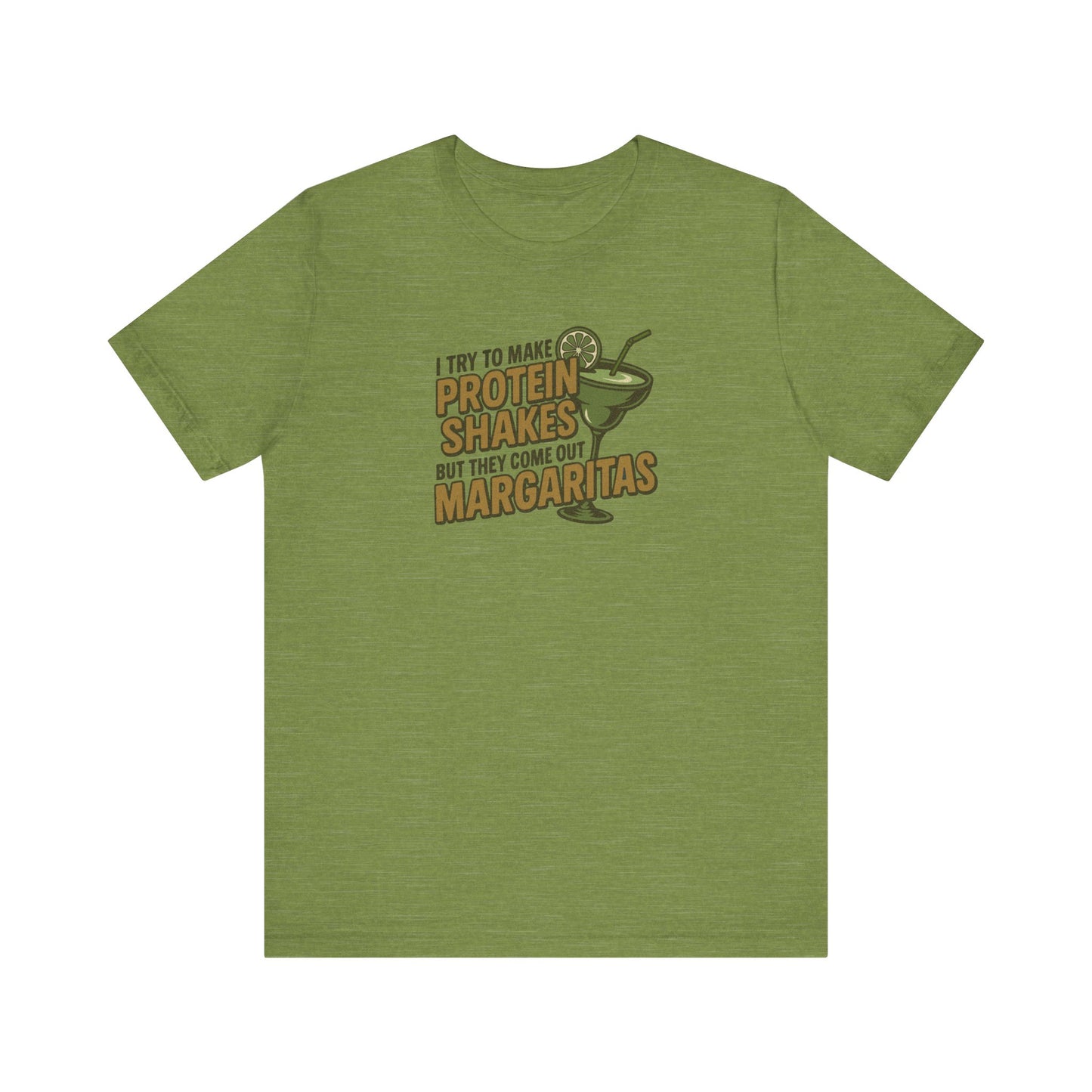 Protein Shakes (Oops, All Margaritas) — Retro Tee (Light)