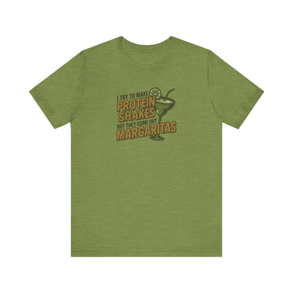 Protein Shakes (Oops, All Margaritas) — Retro Tee (Light)