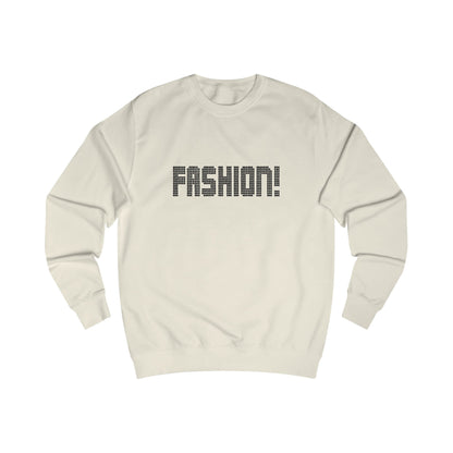 FASHION! — Psych Faux Rhinestones Retro Sweatshirt (Light)