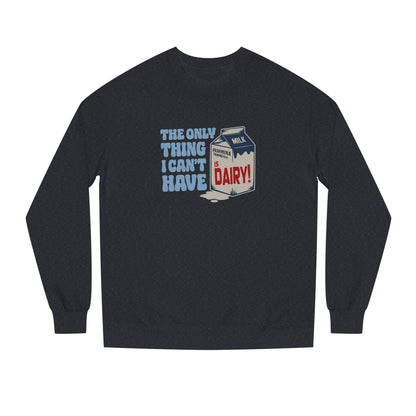 Can’t Have Dairy — Friends Jill Green Retro Sweatshirt (Dark)