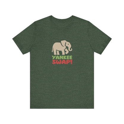 Yankee Swap! Christmas Party — Michael Scott Retro Tee (Dark)