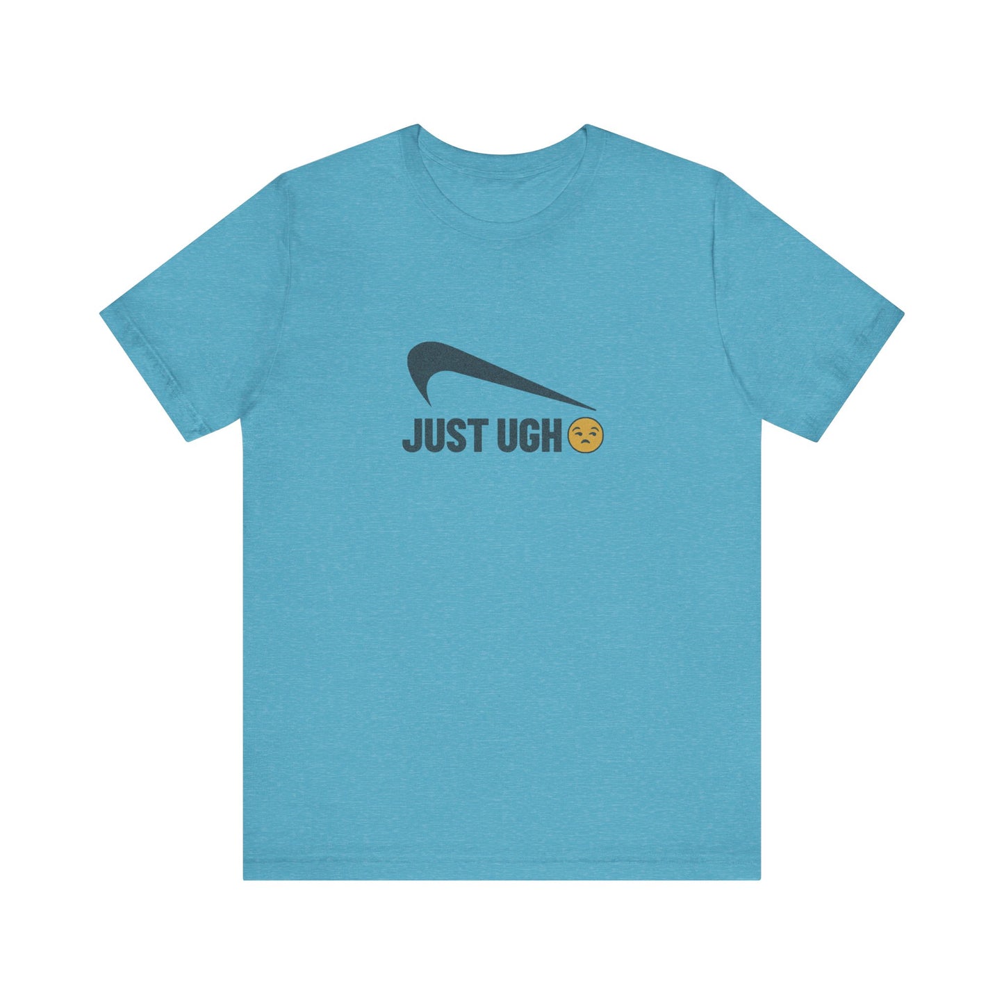 Just Ugh 😒 Athletic Parody — Retro Workout Tee (Light)