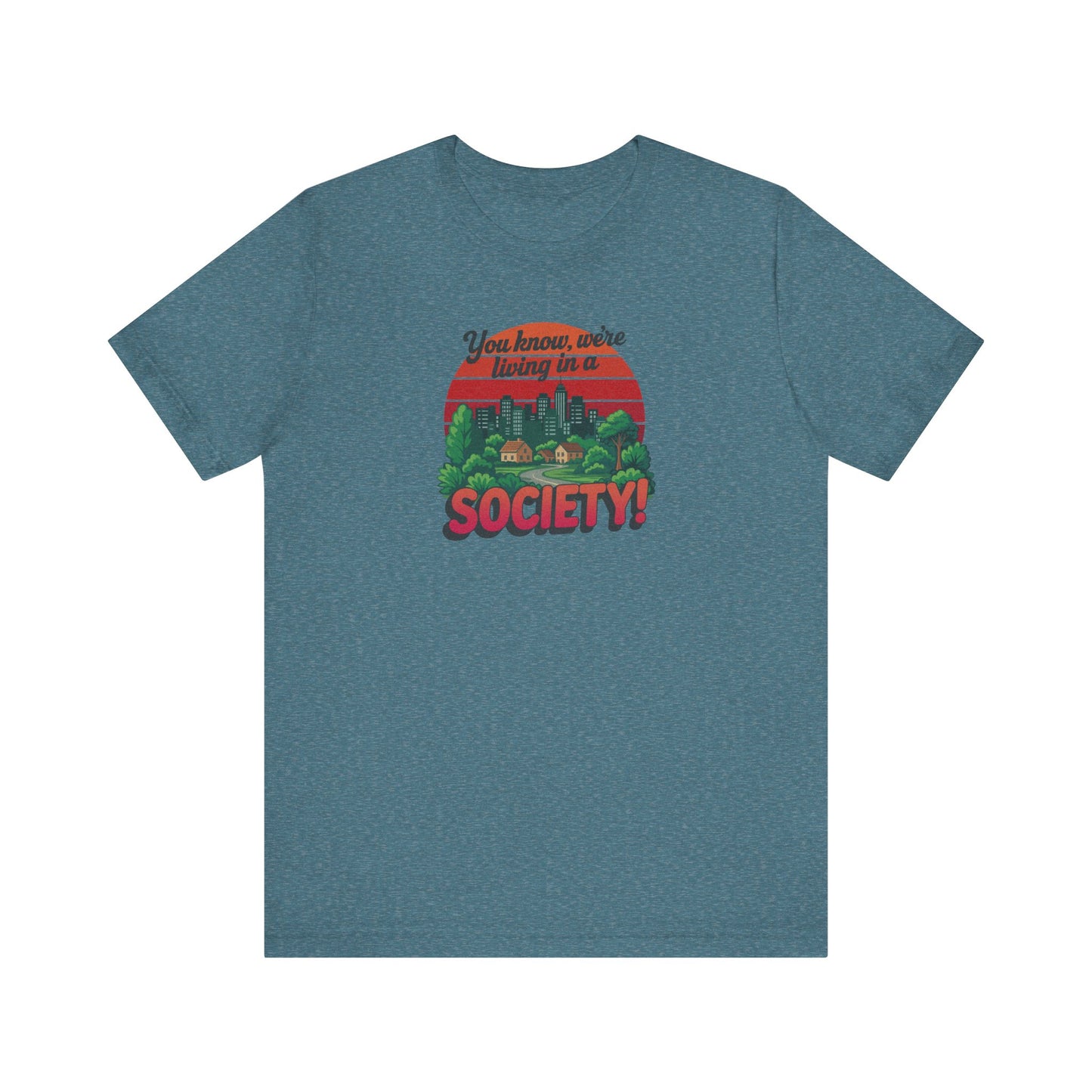 We’re Living in a Society! — Seinfeld Retro Tee (Light)