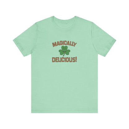 Magically Delicious — St. Patrick’s Retro Tee (Light)