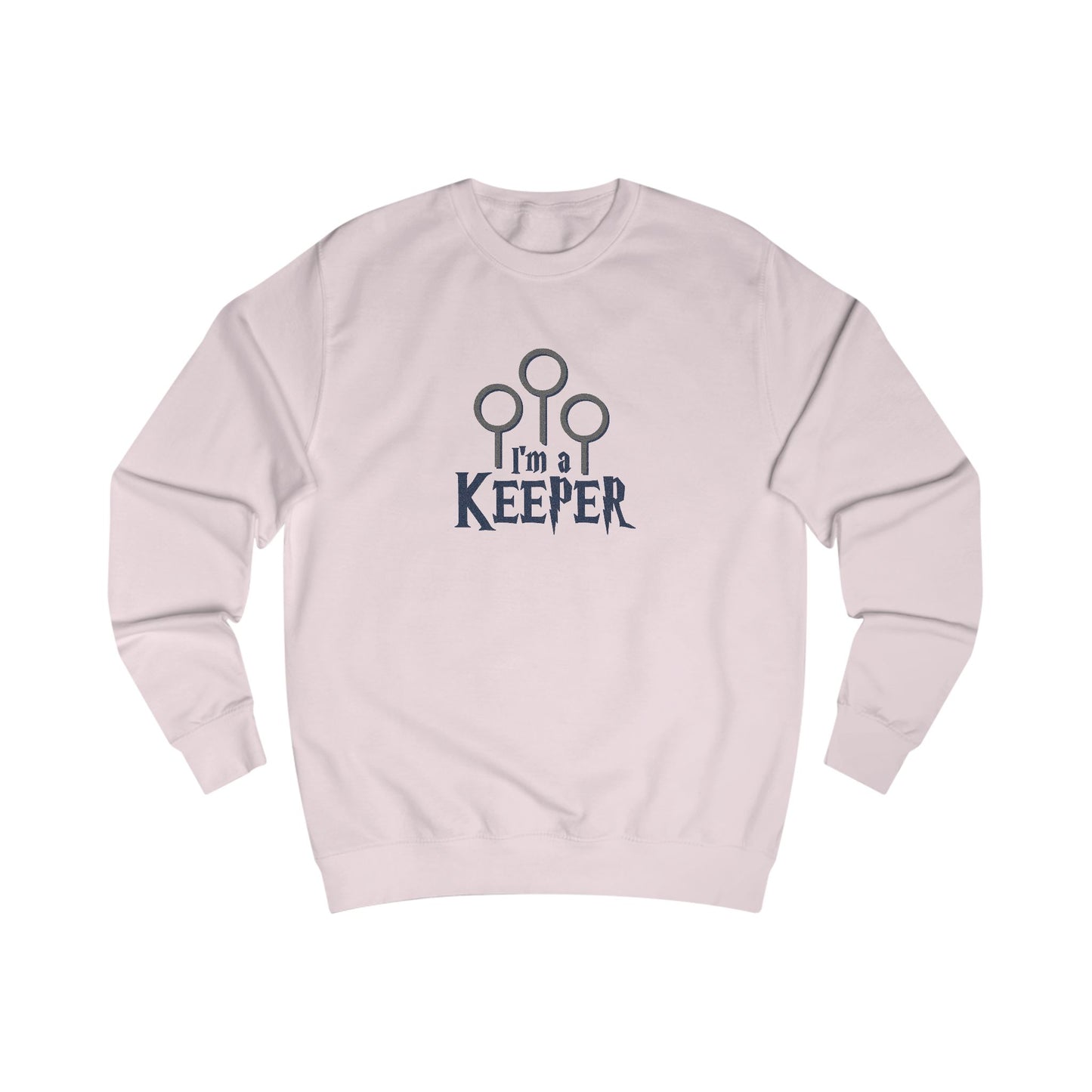 I’m a Keeper — Harry Potter Quidditch Retro Sweatshirt (Light)