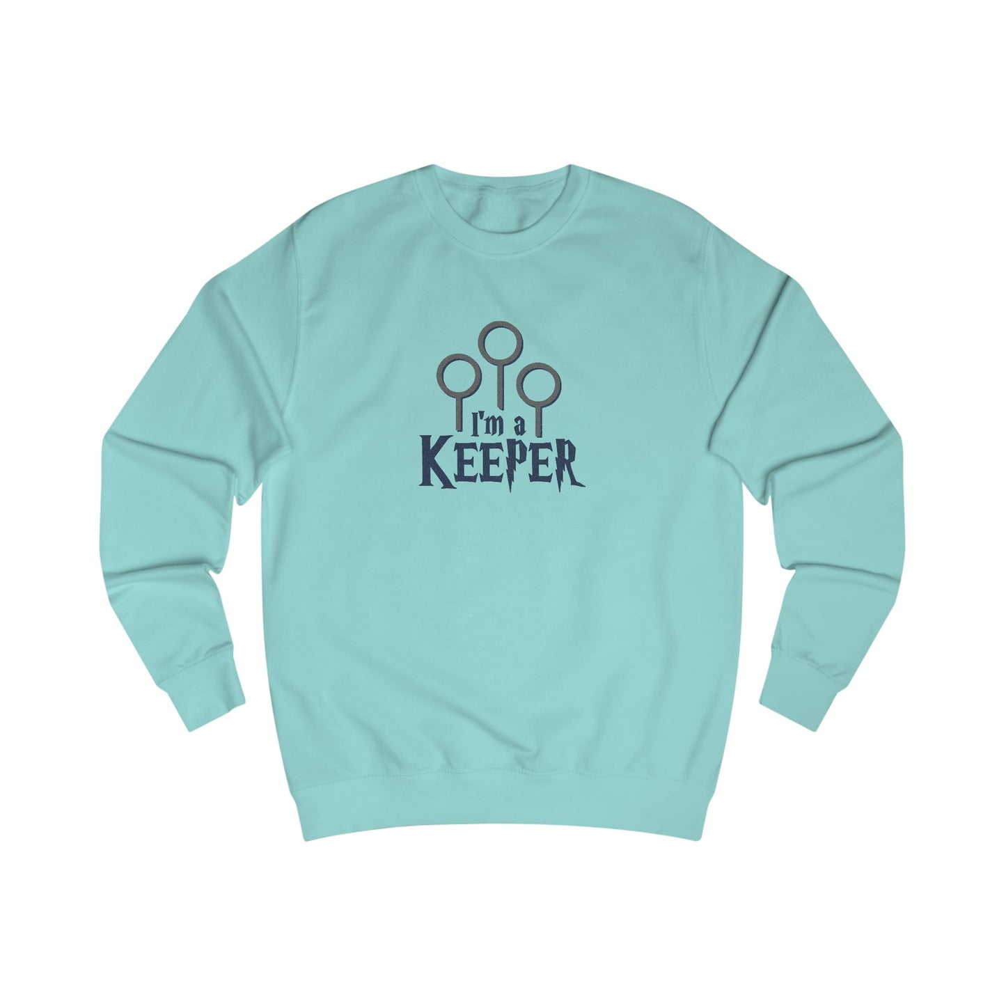 I’m a Keeper — Harry Potter Quidditch Retro Sweatshirt (Light)