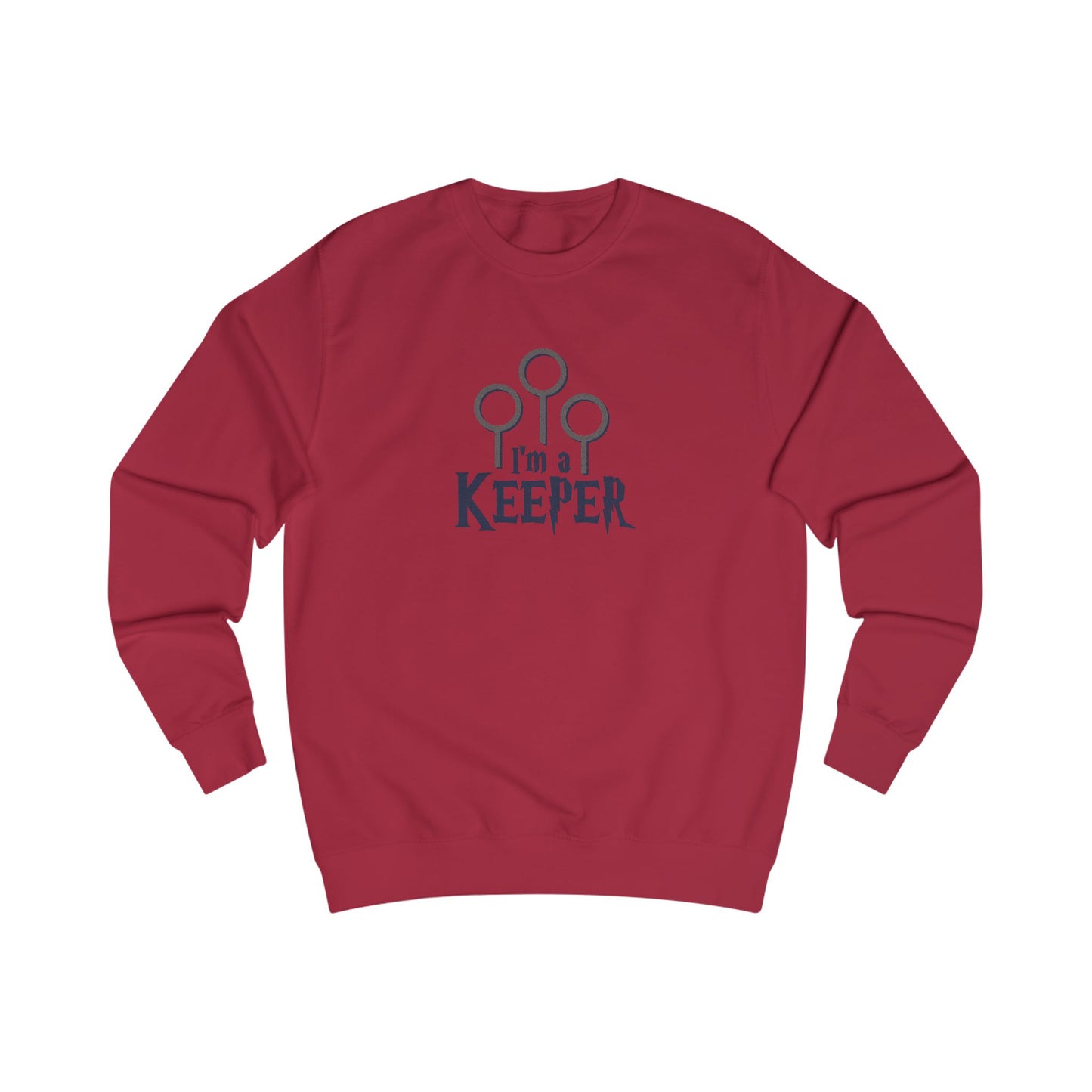I’m a Keeper — Harry Potter Quidditch Retro Sweatshirt (Light)
