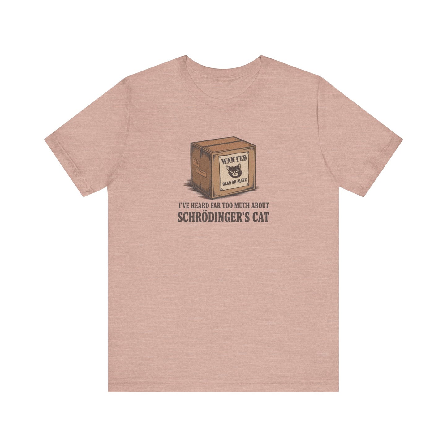 Schrödinger’s Cat — Big Bang Theory Retro Tee (Light)