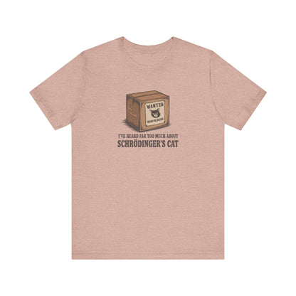 Schrödinger’s Cat — Big Bang Theory Retro Tee (Light)