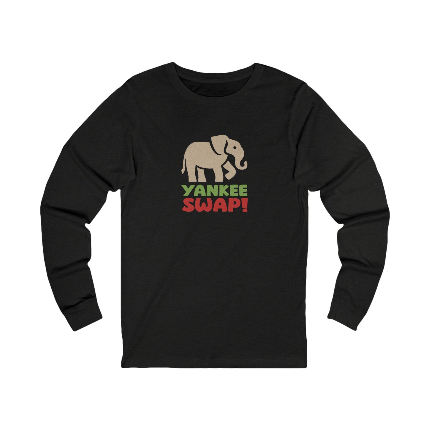 Yankee Swap! Christmas Party — Michael Scott Retro Long Sleeve (Dark)