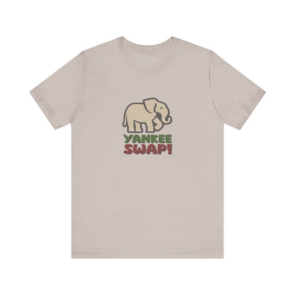 Yankee Swap! Christmas Party — Michael Scott Retro Tee (Light)