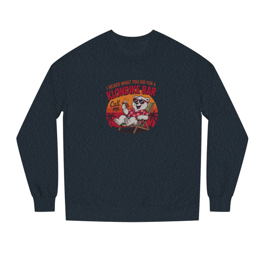 What You Did for a Klondike Bar — Retro Sweatshirt (Dark)