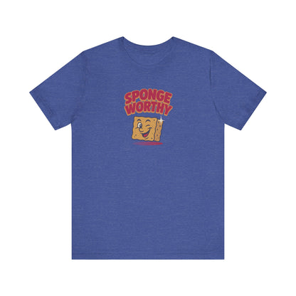 Spongeworthy — Seinfeld Retro Cartoon Tee (Dark)
