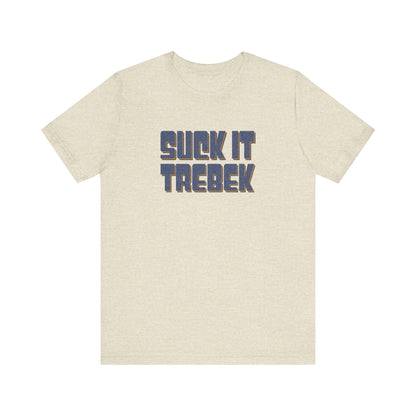 Suck It Trebek — SNL Celebrity Jeopardy Sketch Retro Tee (Light)