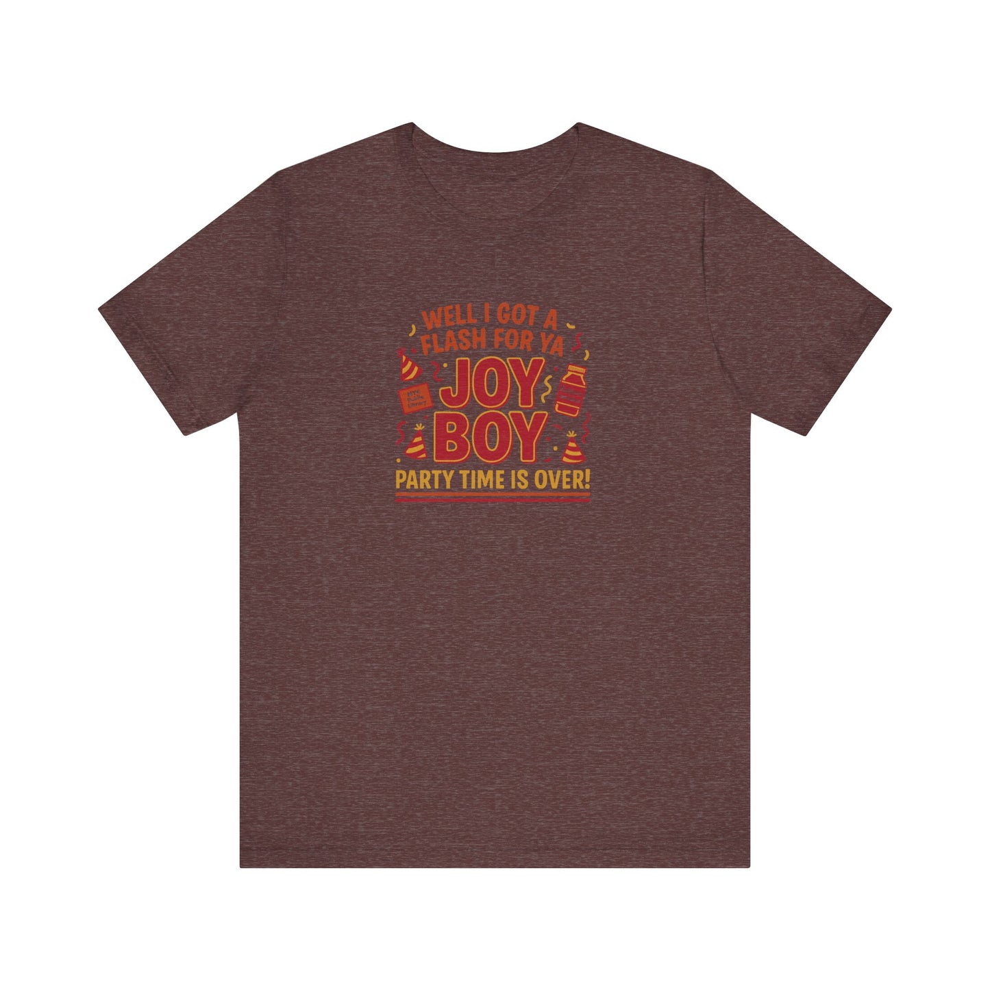 Joy Boy — Seinfeld Library Investigator Retro Tee (Dark)