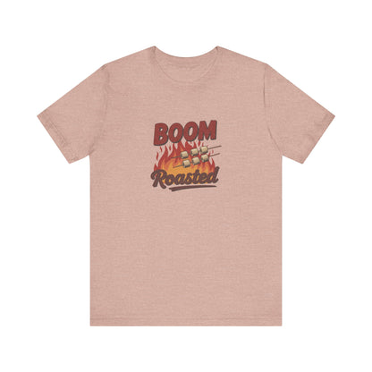 Boom, Roasted — Michael Scott Retro Tee (Light)