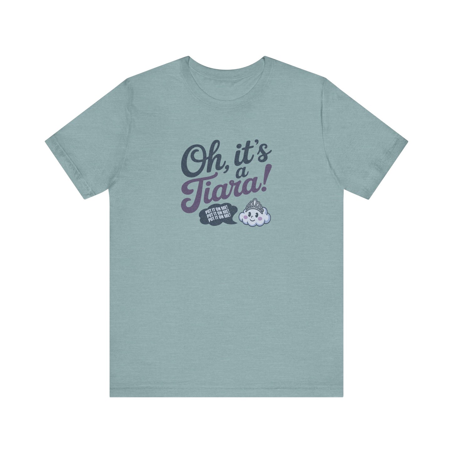 Oh, It’s a Tiara! (Put It On Me!) — Amy Farrah Fowler Retro Tee (Light)