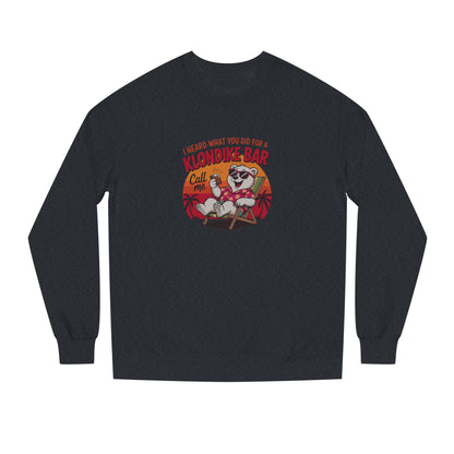 What You Did for a Klondike Bar — Retro Sweatshirt (Dark)