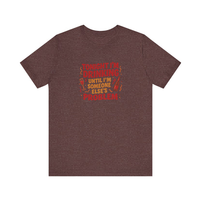 The Problem is Coming From Inside the Bar — Retro Tee (Dark)