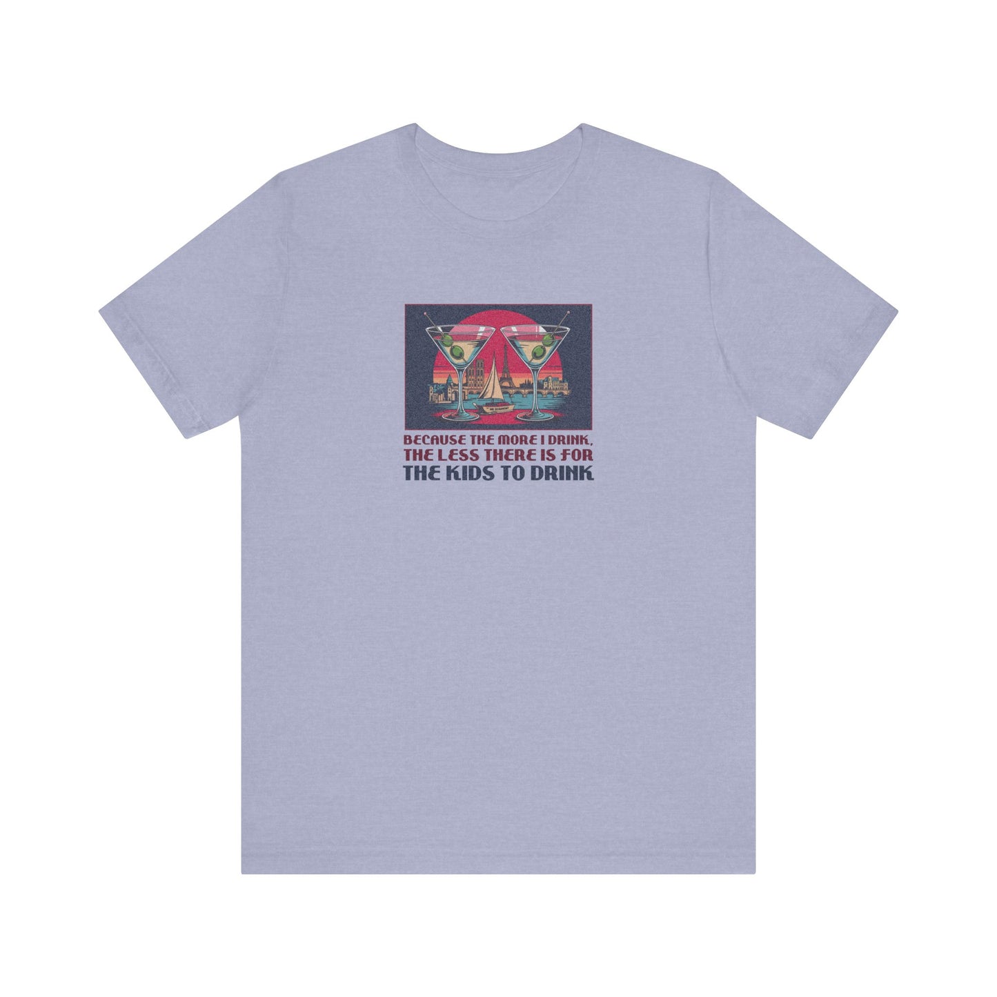 Open Bar (for the Kids) — Friends Retro Tee (Light)