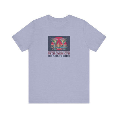 Open Bar (for the Kids) — Friends Retro Tee (Light)