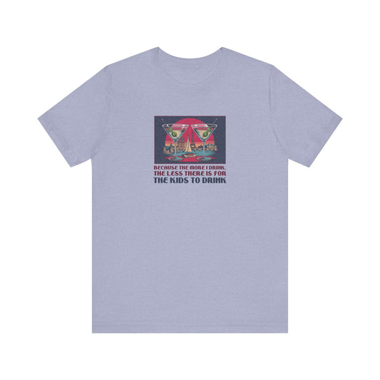 Open Bar (for the Kids) — Friends Retro Tee (Light)