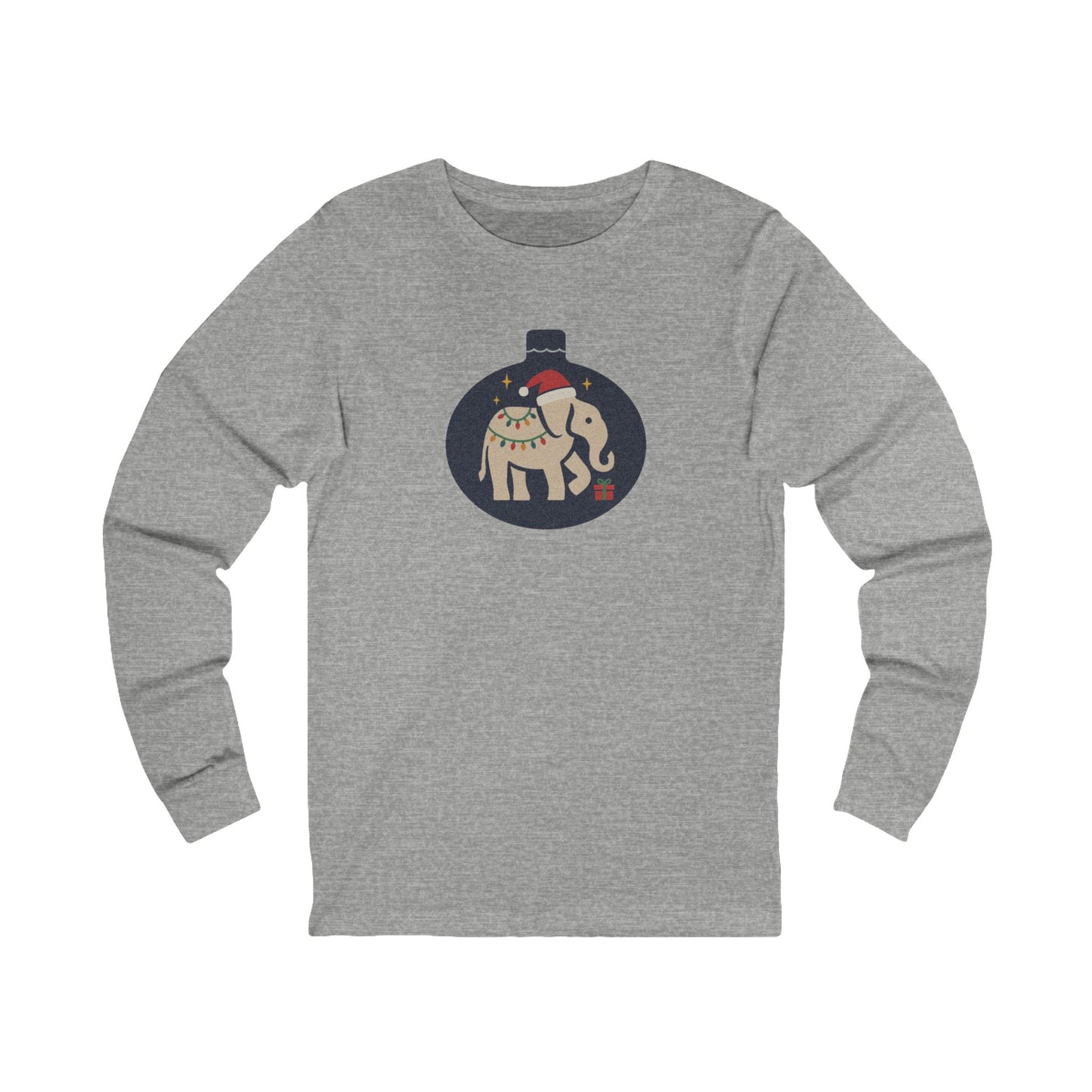 White Elephant Season — Retro Christmas Long Sleeve (Light)