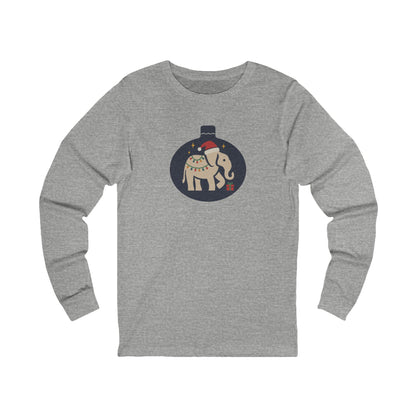 White Elephant Season — Retro Christmas Long Sleeve (Light)